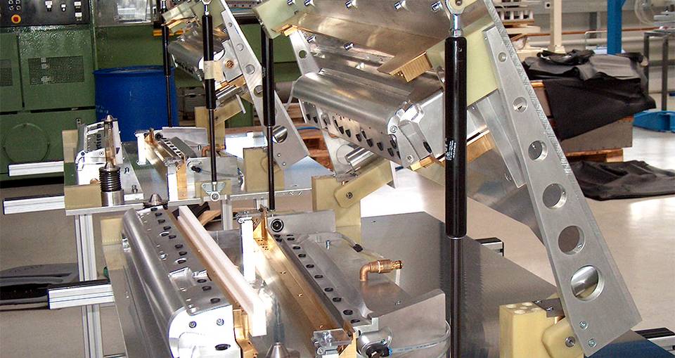 Hochfrequenzschweißklappwerkzeug für 2-farbige Türverkleidungen