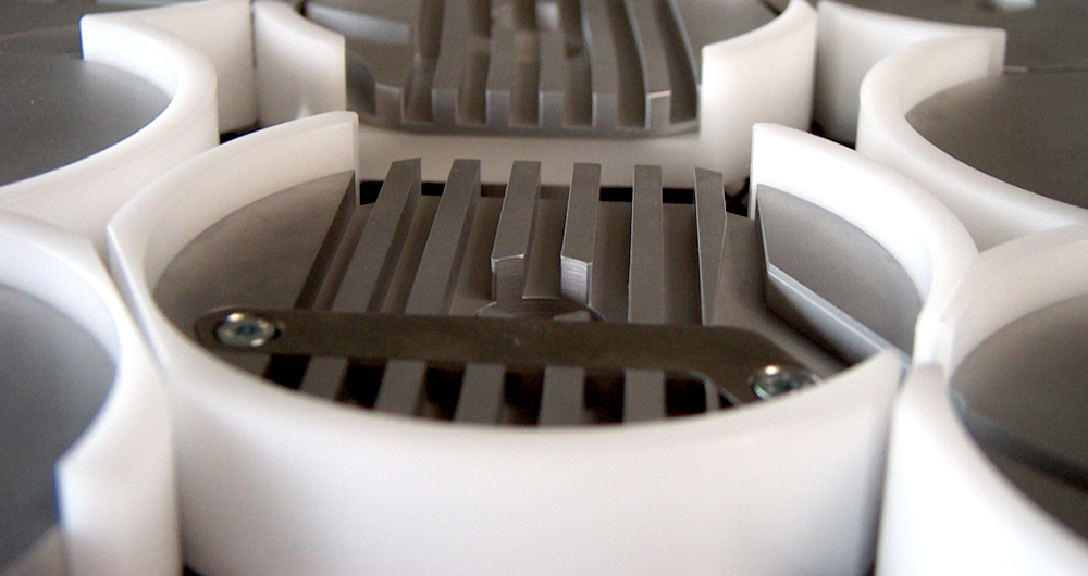 Detailansicht Massagematte